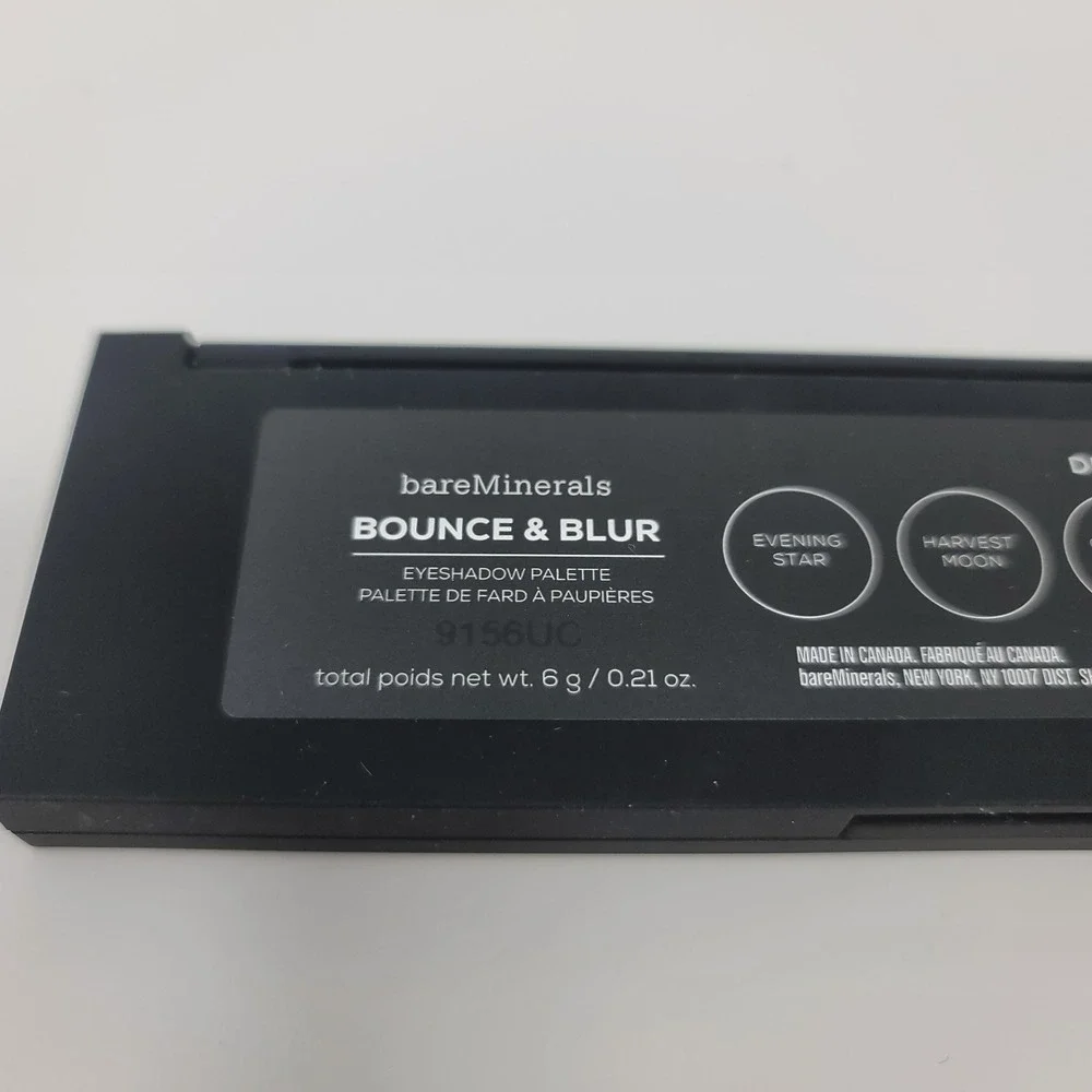 BareMinerals Bounce & Blur Eyeshadow Palette Dusk 5 Shades 0.21 oz New - Picture 6 of 7